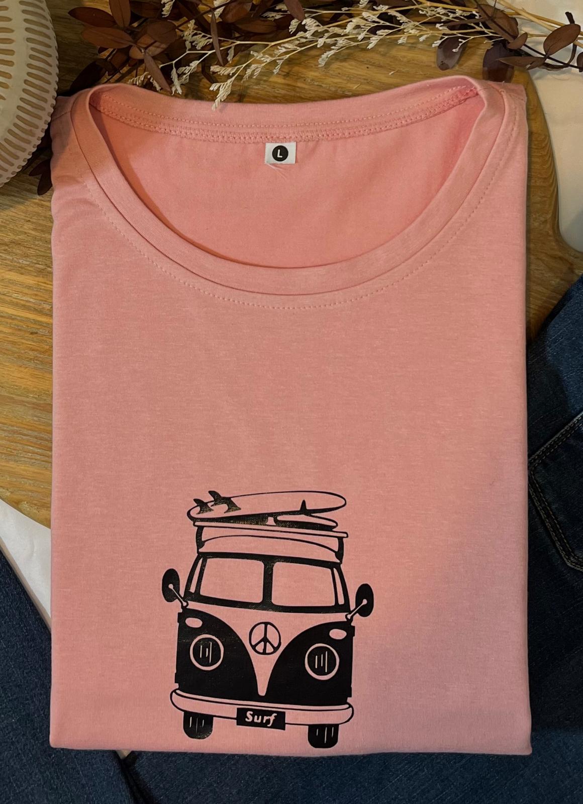unisex cotton large t-shirt - Blossom