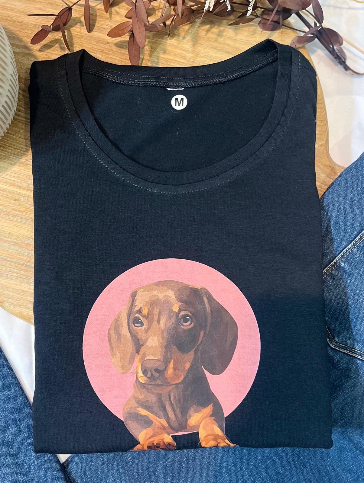 Woman t-shirt made of cotton medium - Blossom