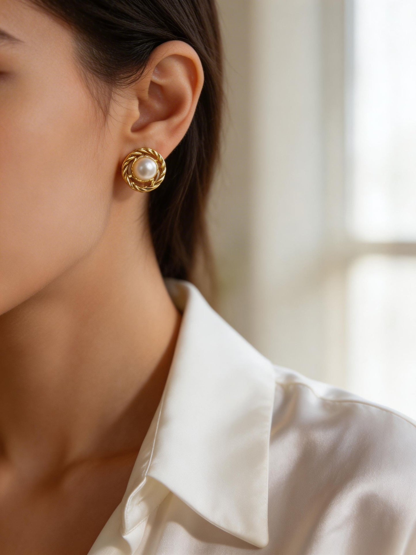 Earrings Gold plated