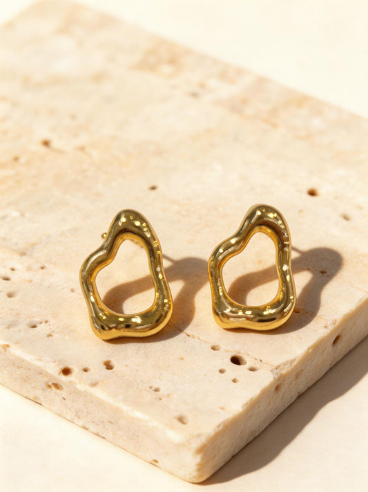 Earrings Gold plated