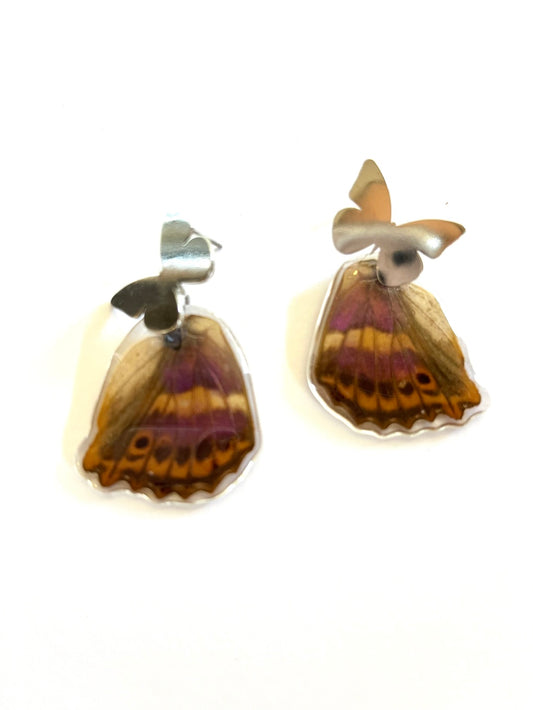 Small butterfly earrings 06