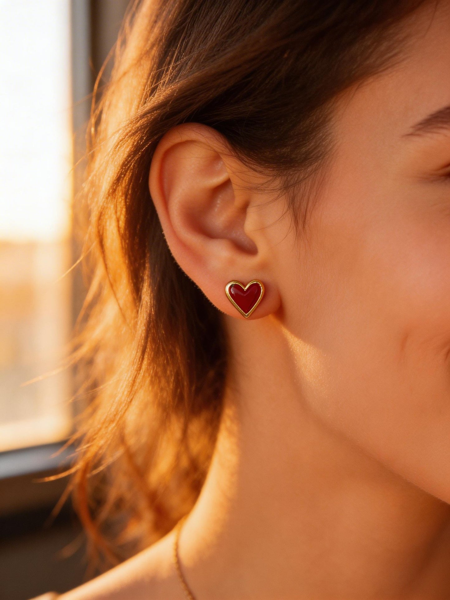 Earrings Gold plated