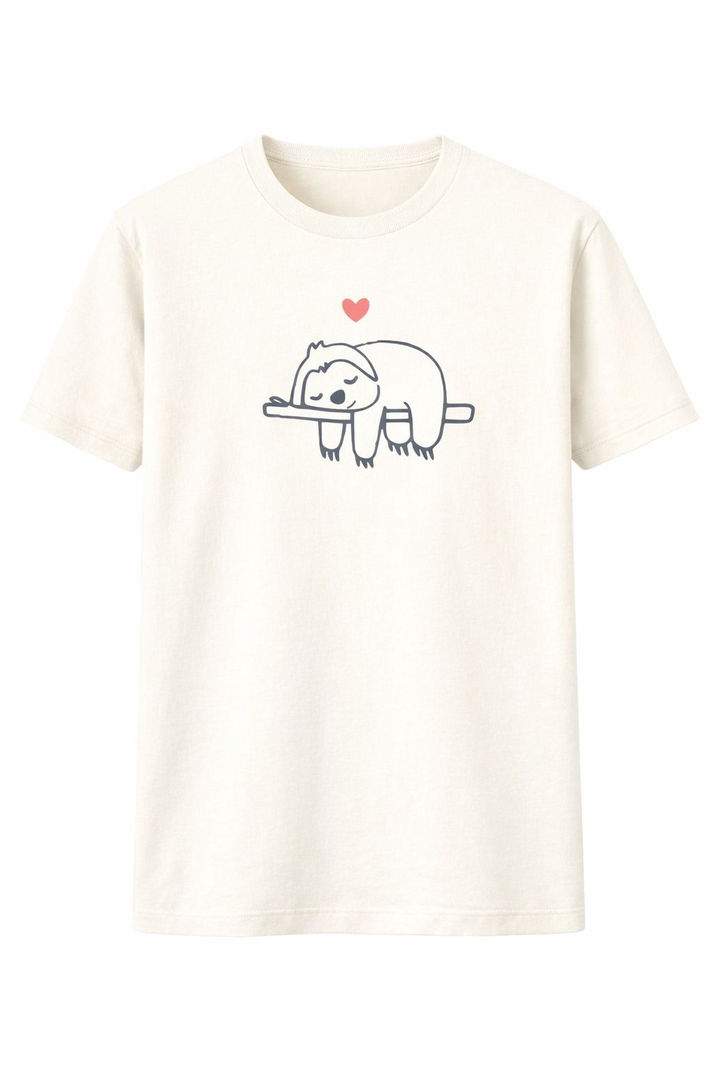 Medium Unisex Sloth T-Shirt – 100% Premium Cotton – Multiple Colors