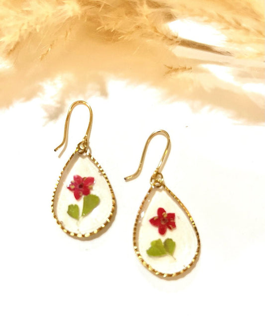 flowers earring drop - Blossom