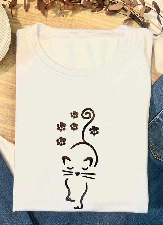 medium unisex cotton t-shirt - Blossom