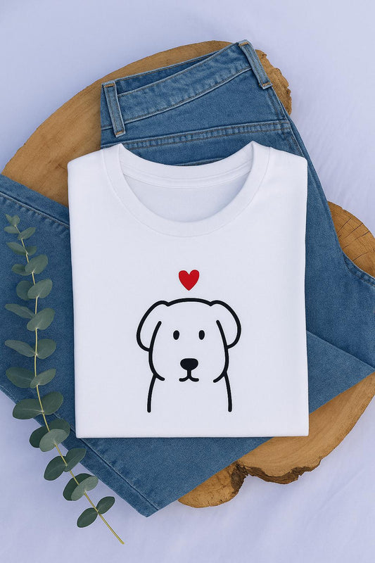 medium unisex cotton t-shirt - Blossom