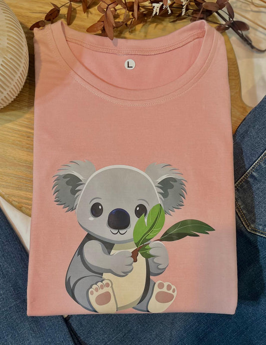 medium unisex cotton t-shirt - Blossom