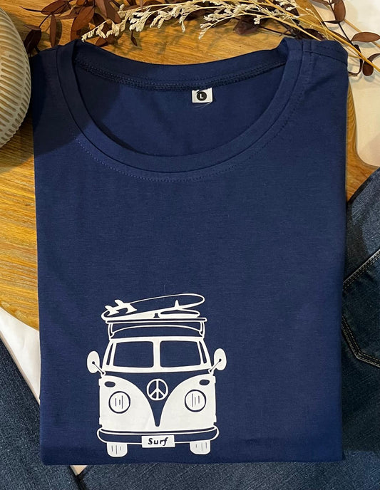 unisex cotton large t-shirt - Blossom