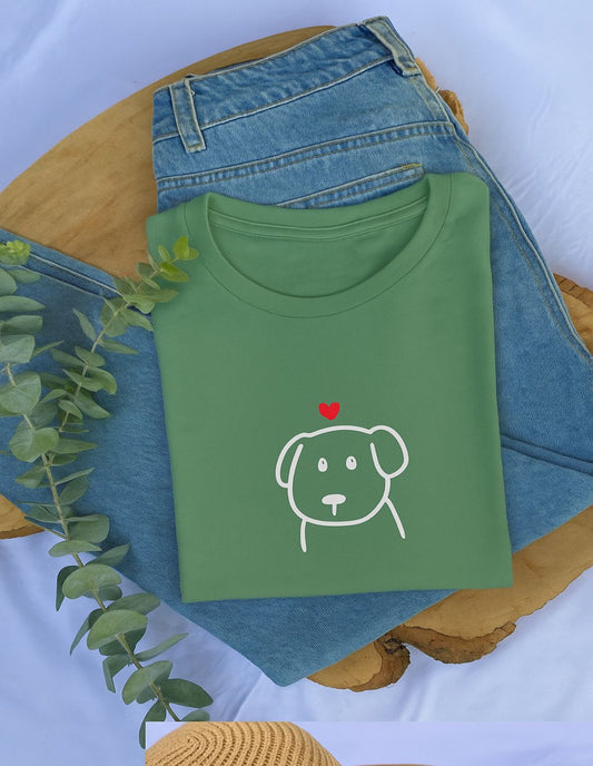 unisex cotton large t-shirt - Blossom